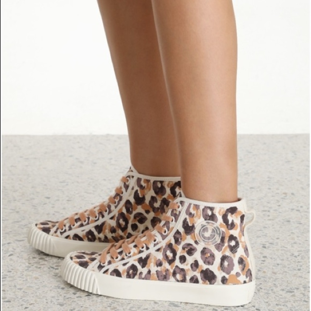 Zimmermann Leopard Sneakers